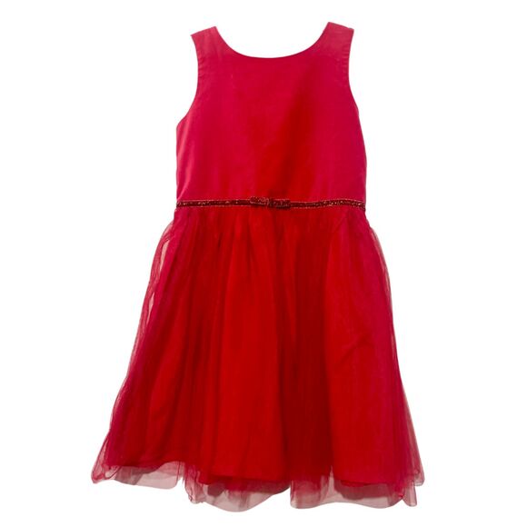 Carters Toddler 5 Red Velveteen Dress Christmas - Picture 9 of 12